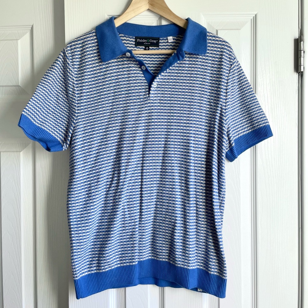 Paisley & Gray Slim Fit Polo